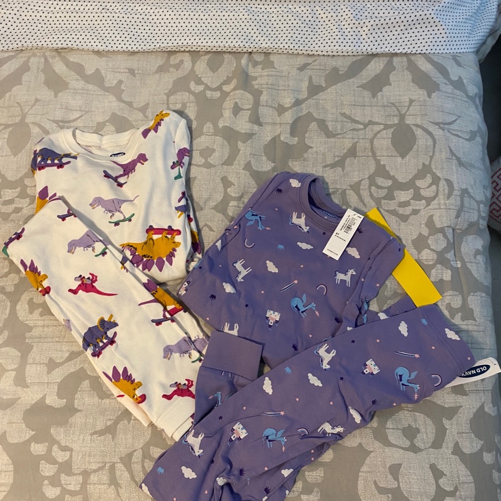 2 sets of new adorable pajamas!